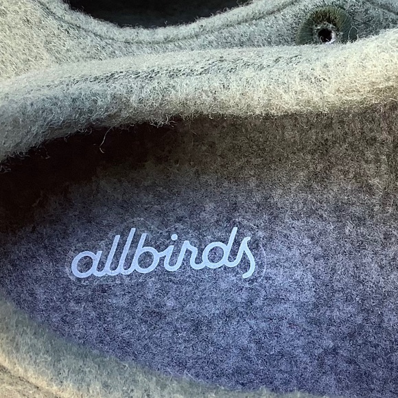Womens 7 - USED Allbirds Wool Runners Shoes 0818 LV1 Olive Green (Tuke Matcha) - Picture 10 of 11